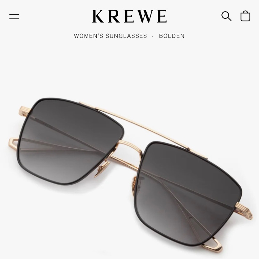 Krewe bolden sunglasses Like New